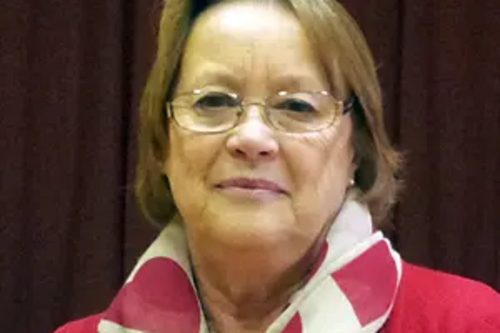 Baroness Cathy Bakewell speaking at the Stroud Lib Dem AGM 2015