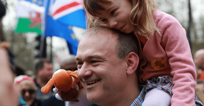 Ed Davey at march